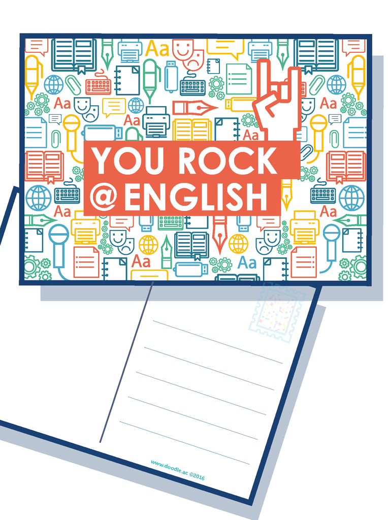 You rock at English - doodle education