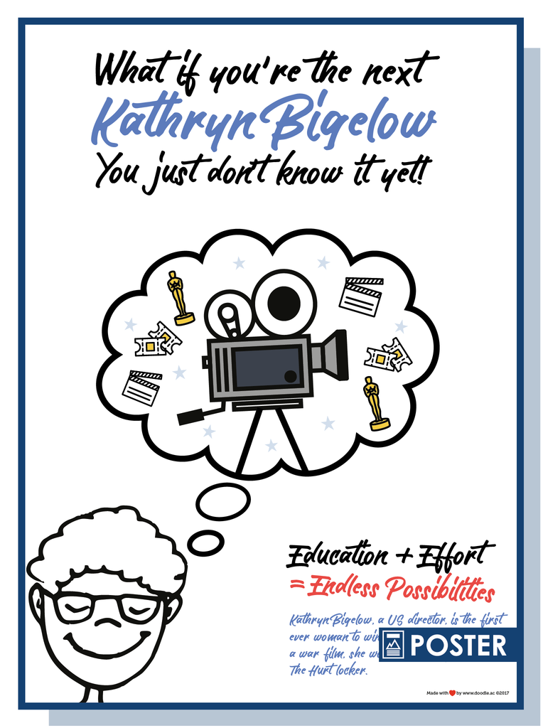 The next Kathryn Bigelow - doodle education