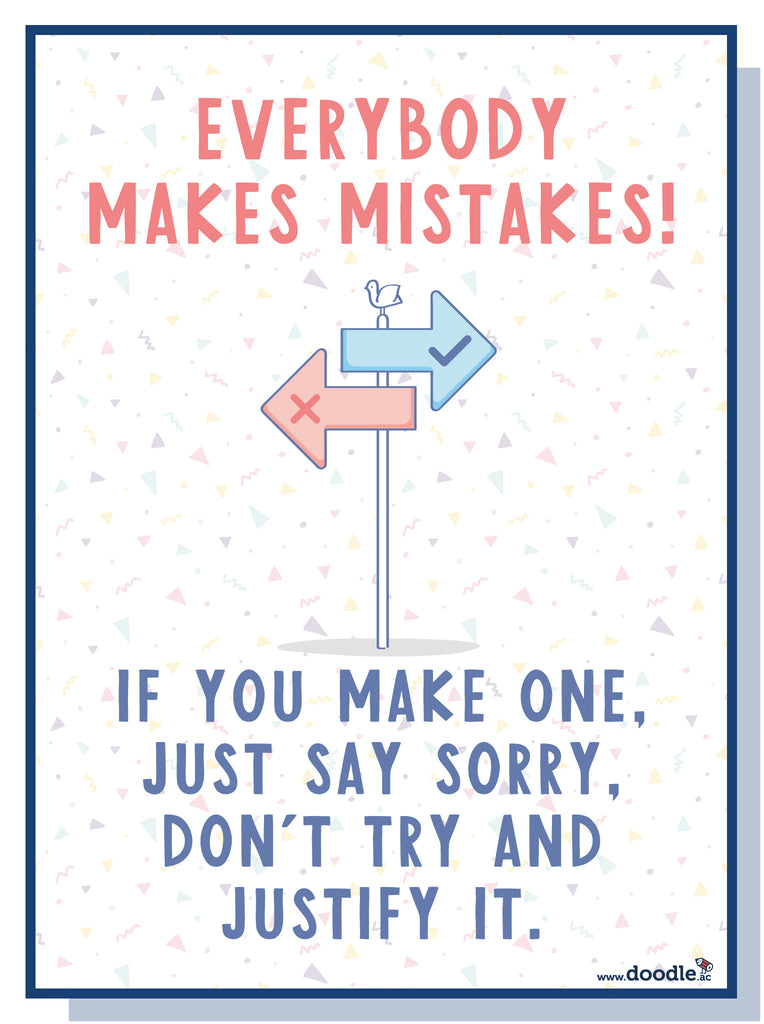 Mistakes - doodle education