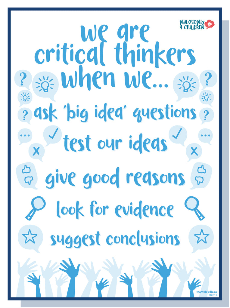 We are critical thinkers - doodle education