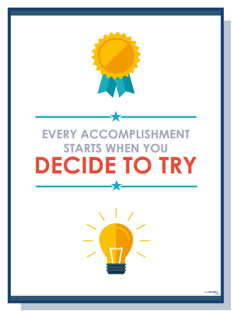 Decide to try - doodle education