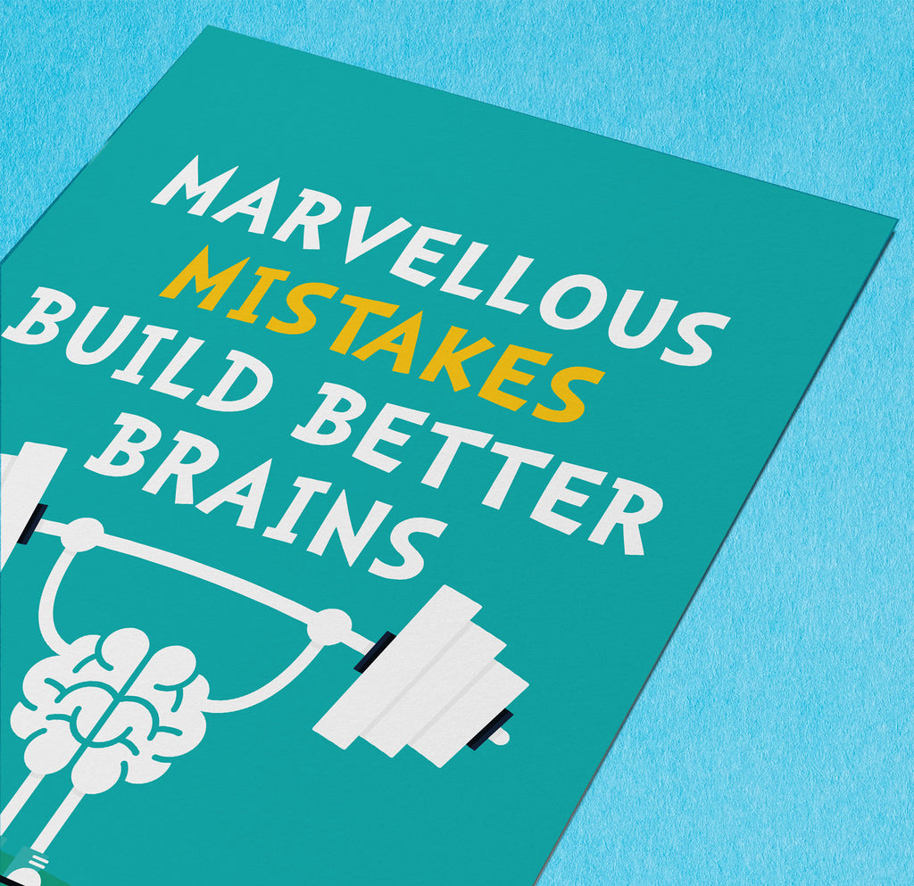 Marvellous mistakes poster - doodle education
