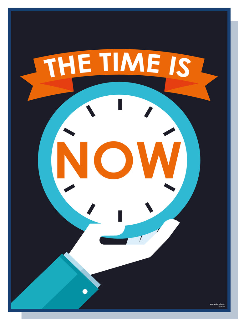 The time is now... - doodle education