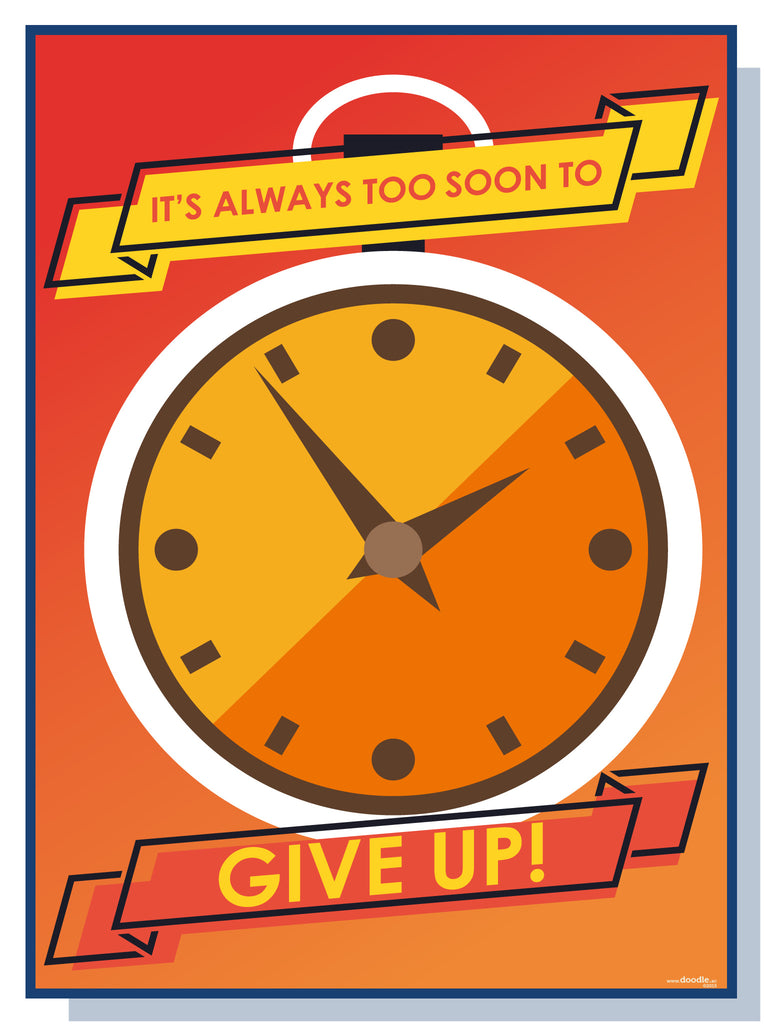 Don't give up! - doodle education