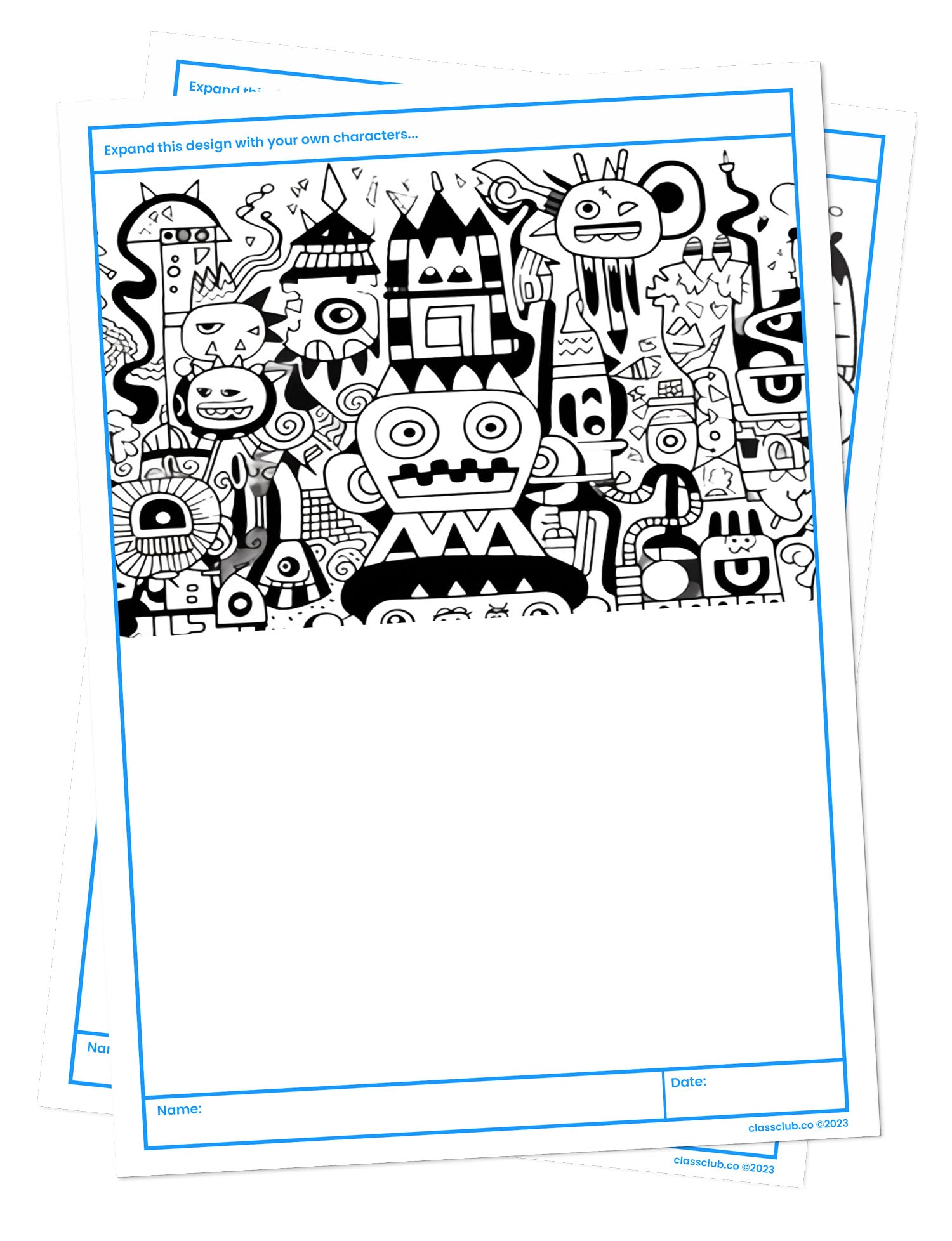 Standard Character Pattern Character pattern download – doodle education