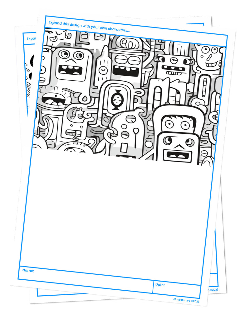 Standard Character Pattern Character pattern download – doodle education