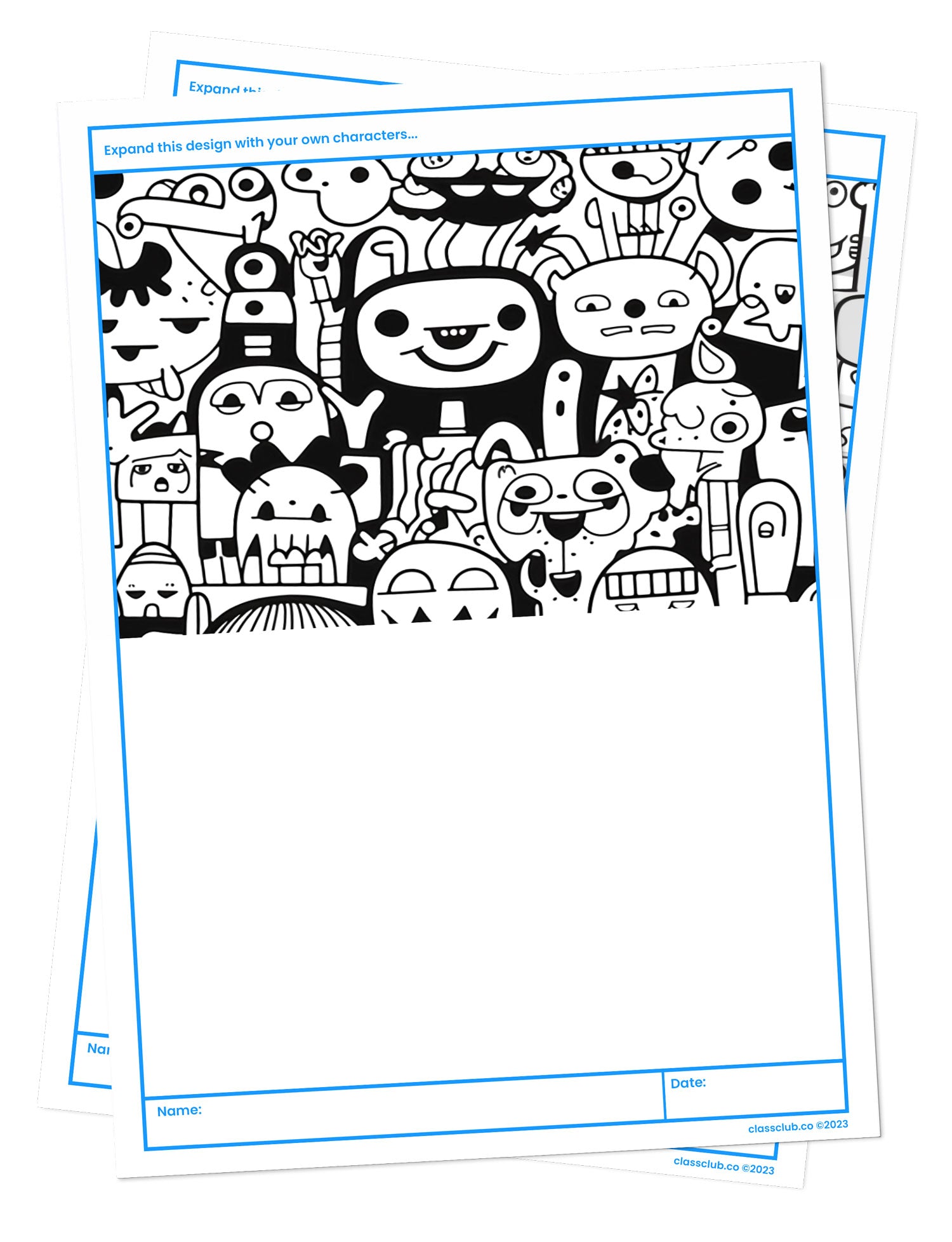 Standard Character Pattern Character pattern download – doodle education