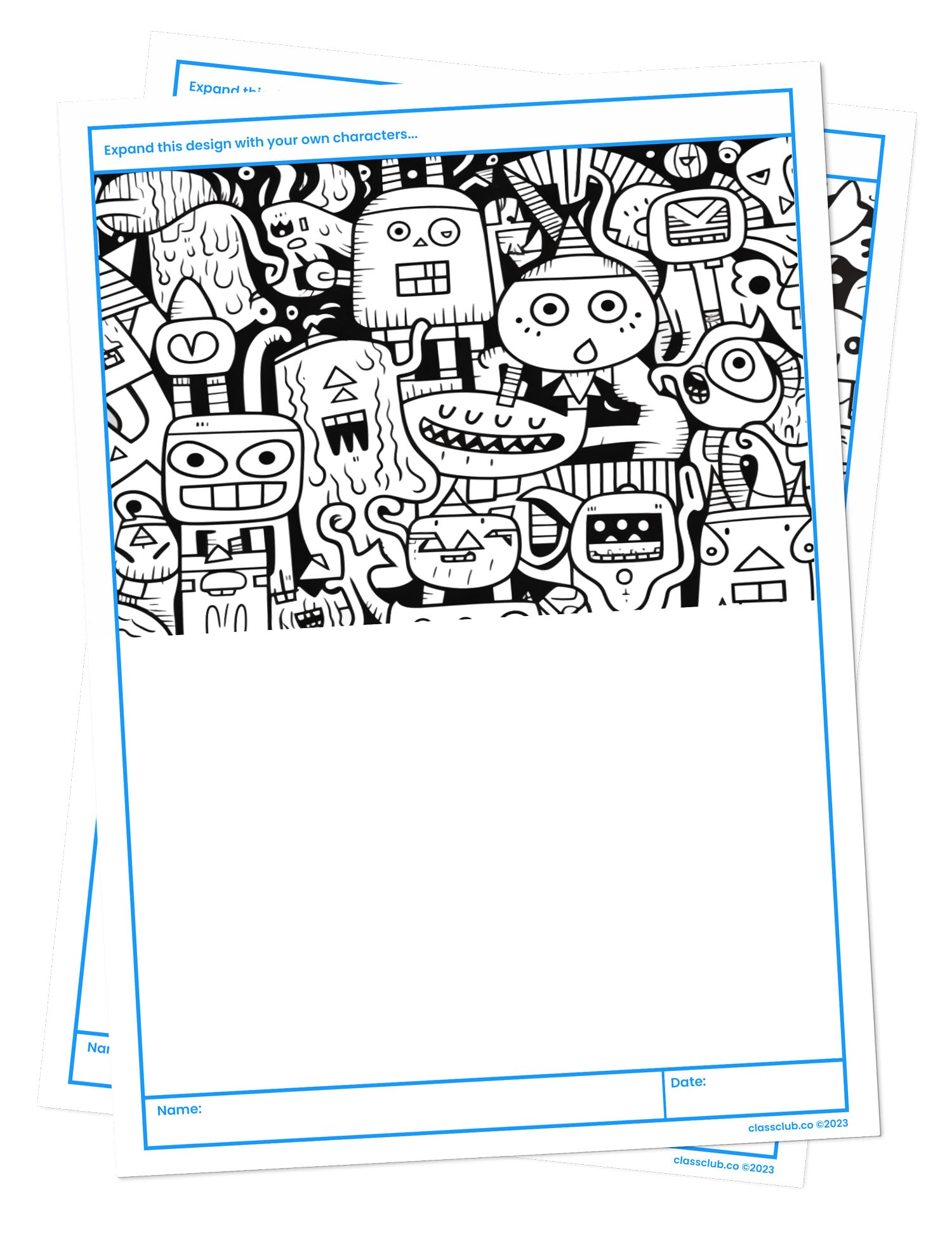 Standard Character Pattern Character pattern download – doodle education