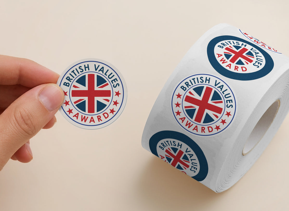 British values stickers – doodle education