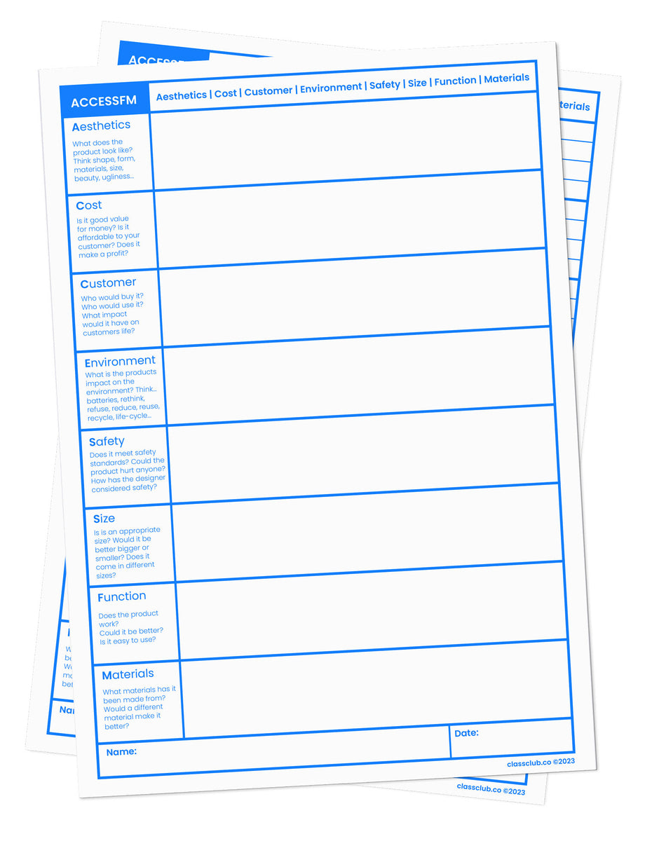 Access Worksheet Template AccessFM Worksheet – doodle education