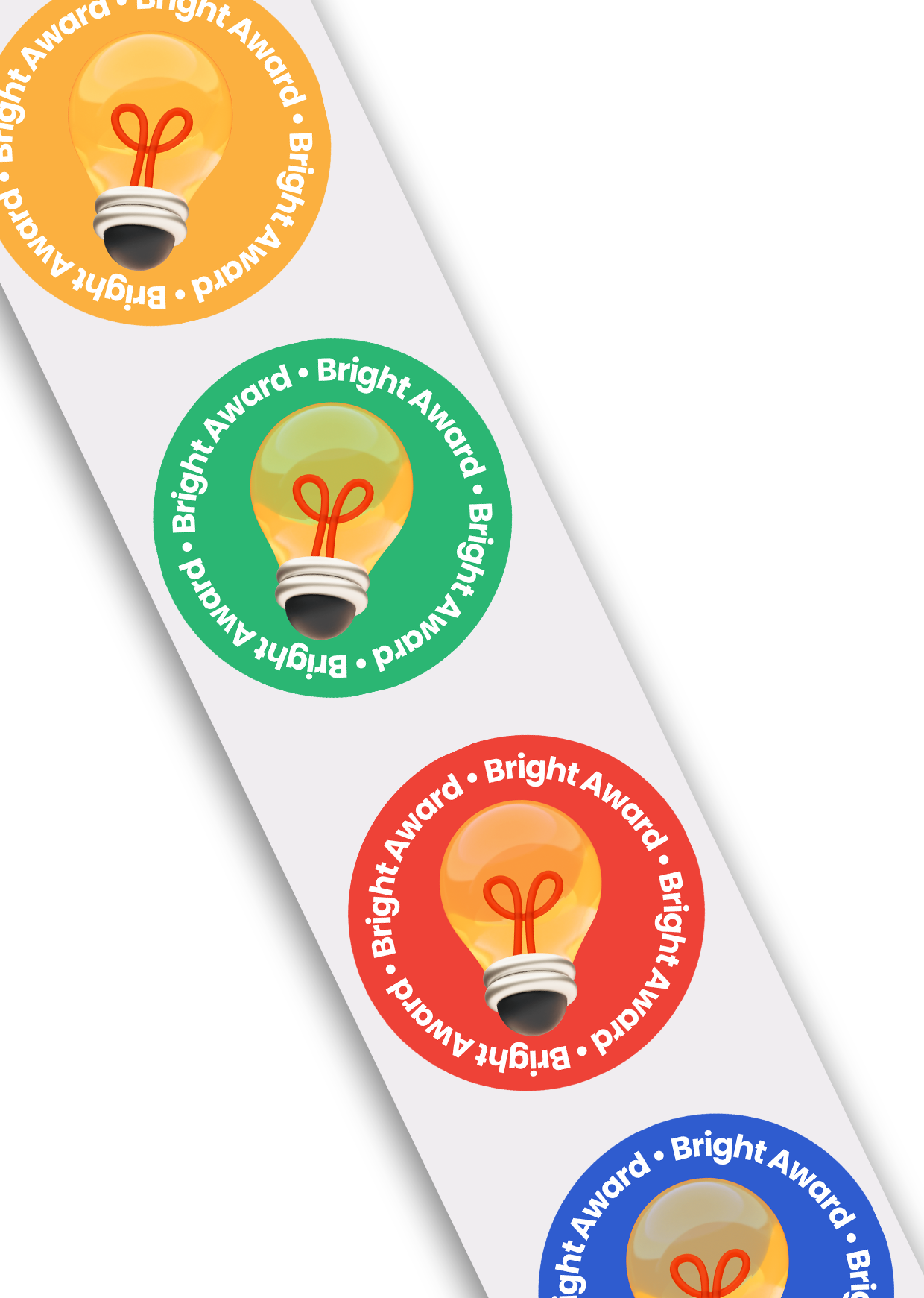 Bight Back Sticker Bright Award Stickers – doodle education