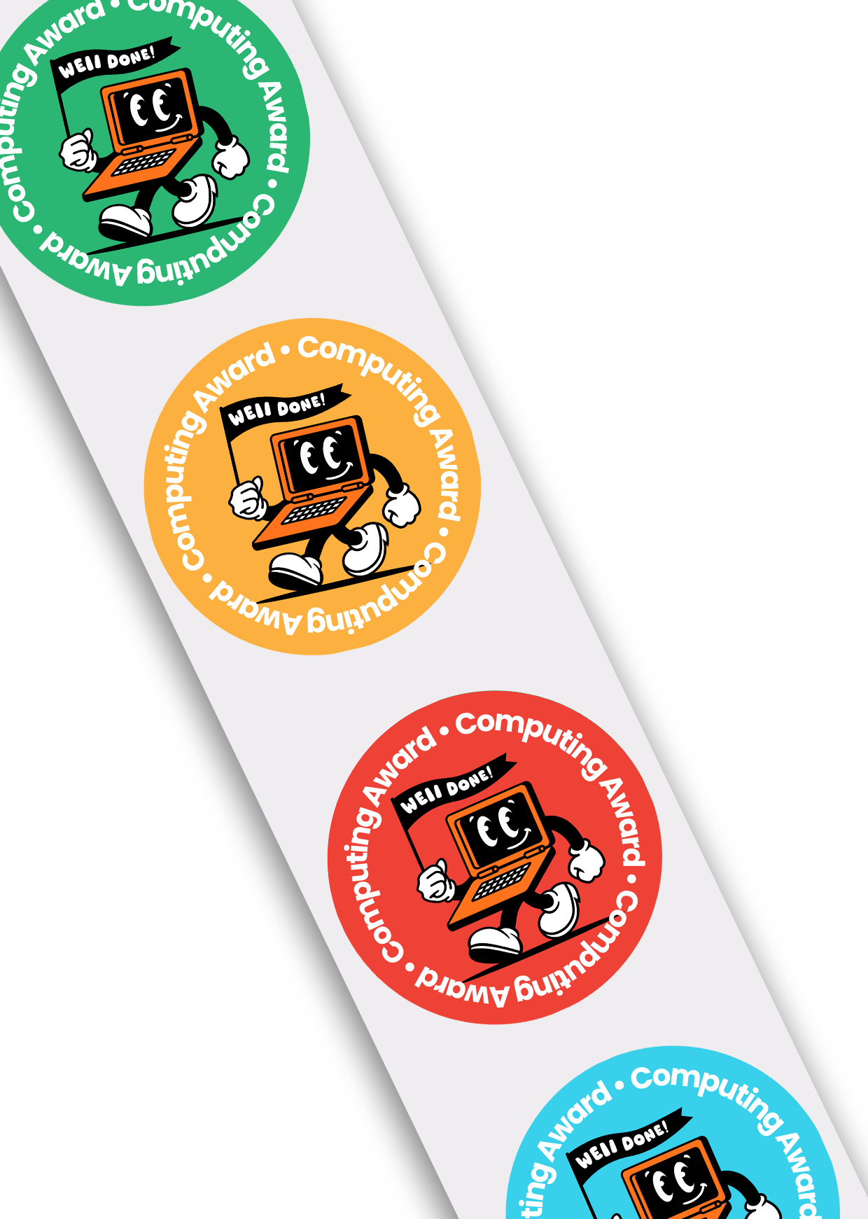Computing Subject Stickers Computing Award Stickers – doodle education