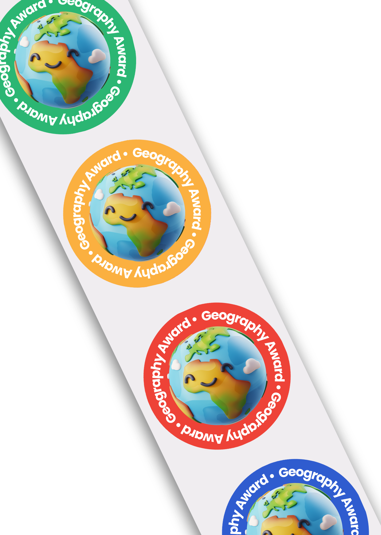 Sticker For Geography Geography Award Stickers – doodle education