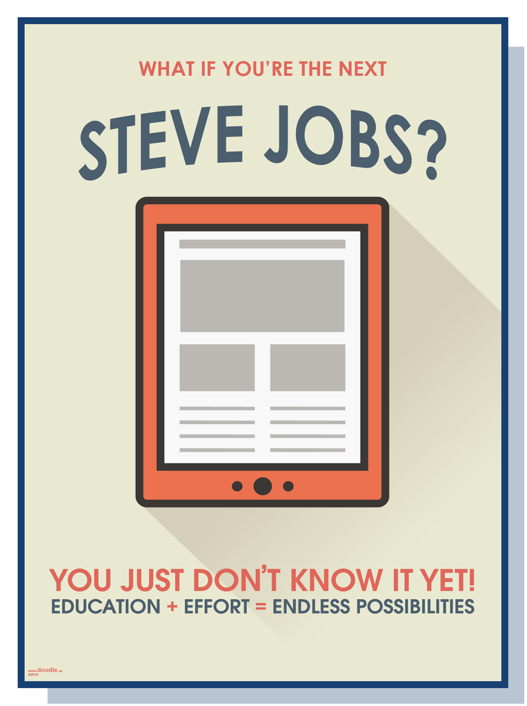 What If you're the next Steve Jobs - doodle education
