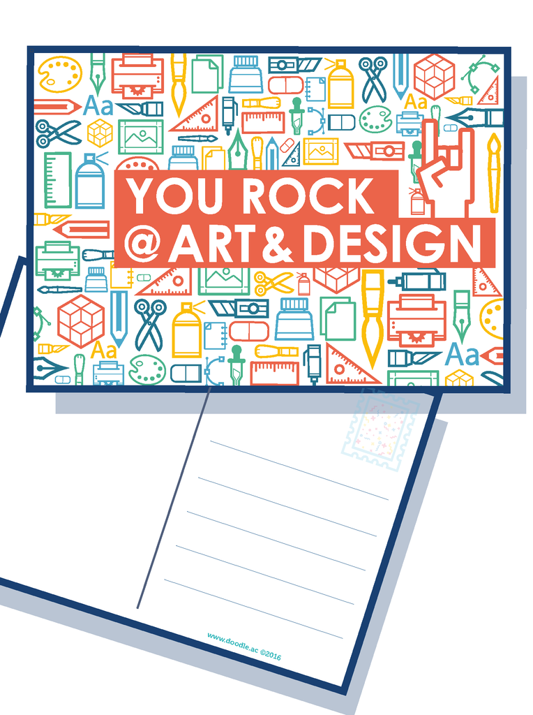 You rock at Art & Design - doodle education