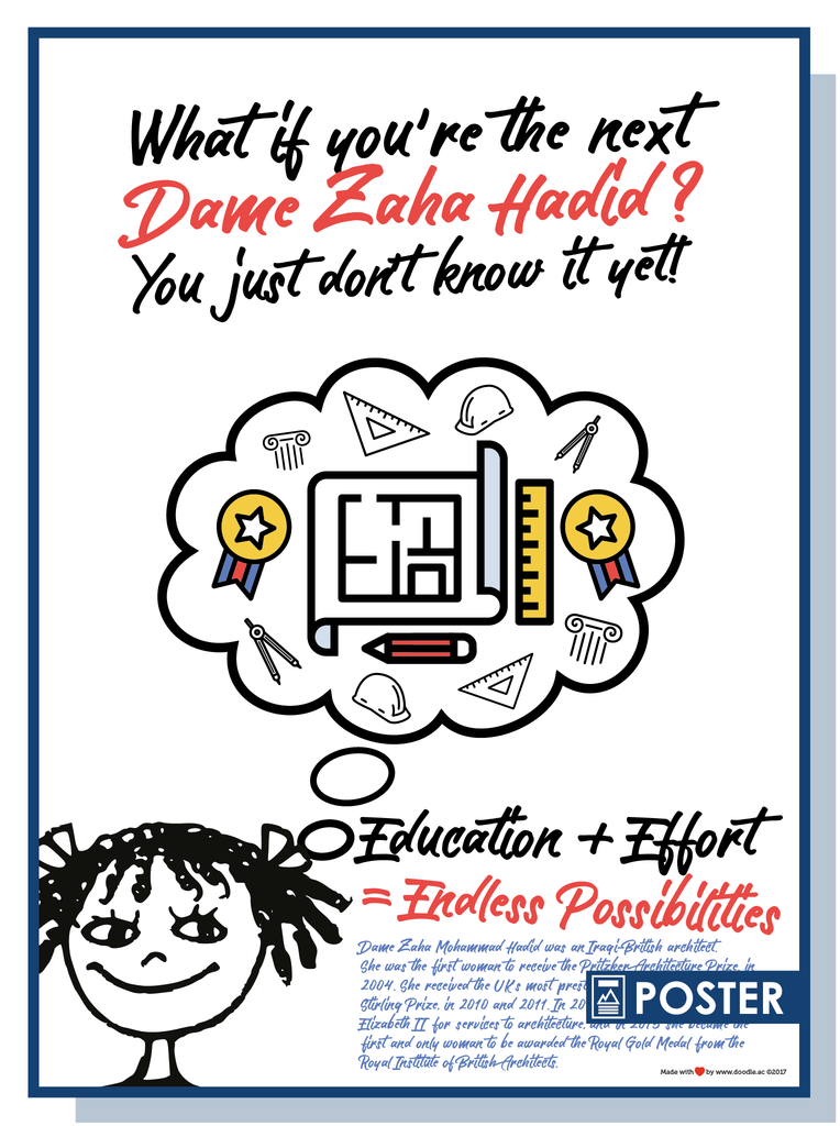 The next Dame Zaha Hadid - doodle education