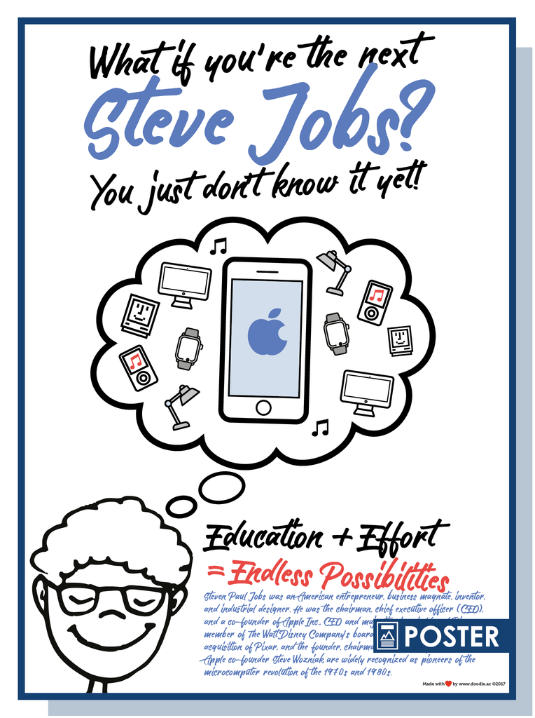 The next Steve Jobs - doodle education