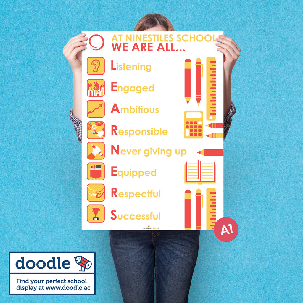 LEARNERS poster - doodle education