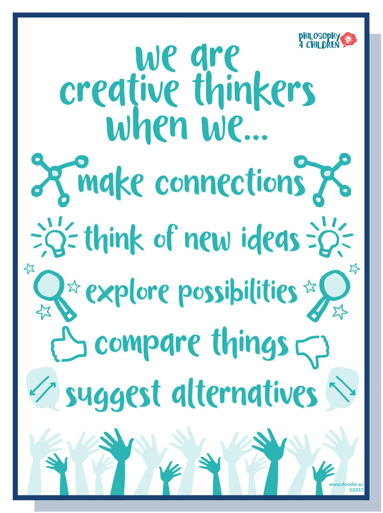 We are creative thinkers - doodle education