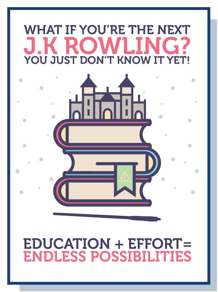 What If you're the next J.K Rowling - doodle education