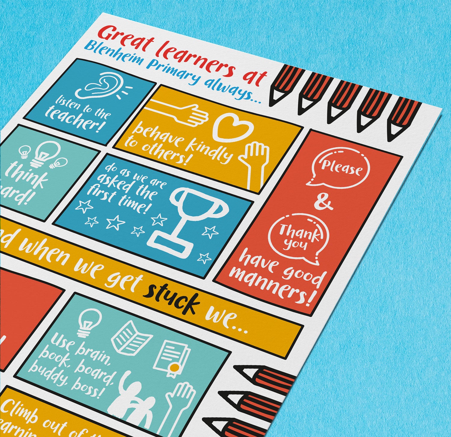 Great learners... poster – doodle education