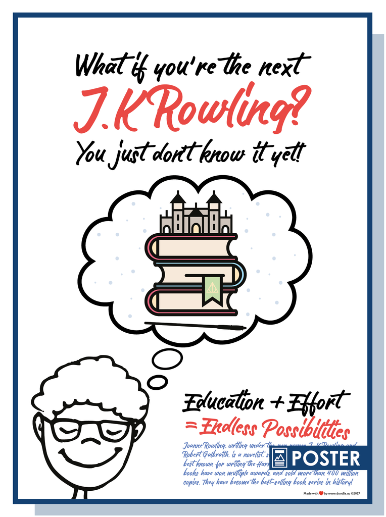 The next JK Rowling - doodle education