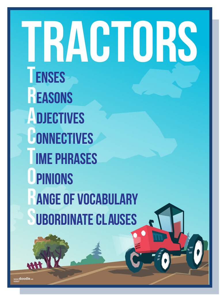 Tractors - doodle education