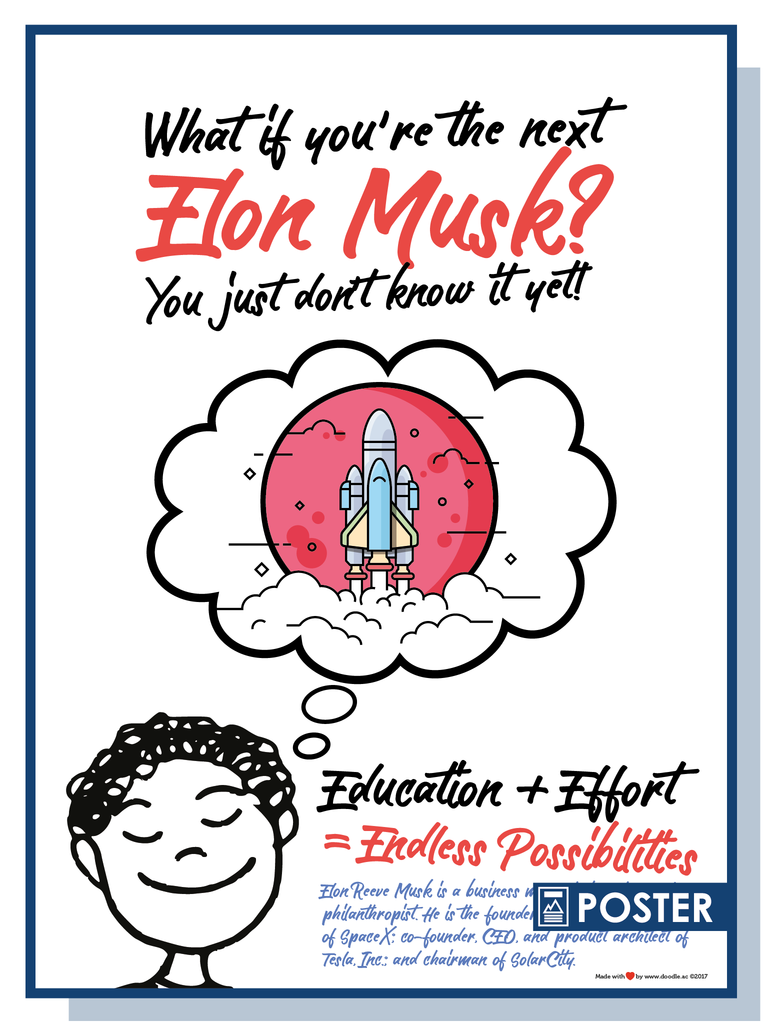 The next Elon Musk - doodle education