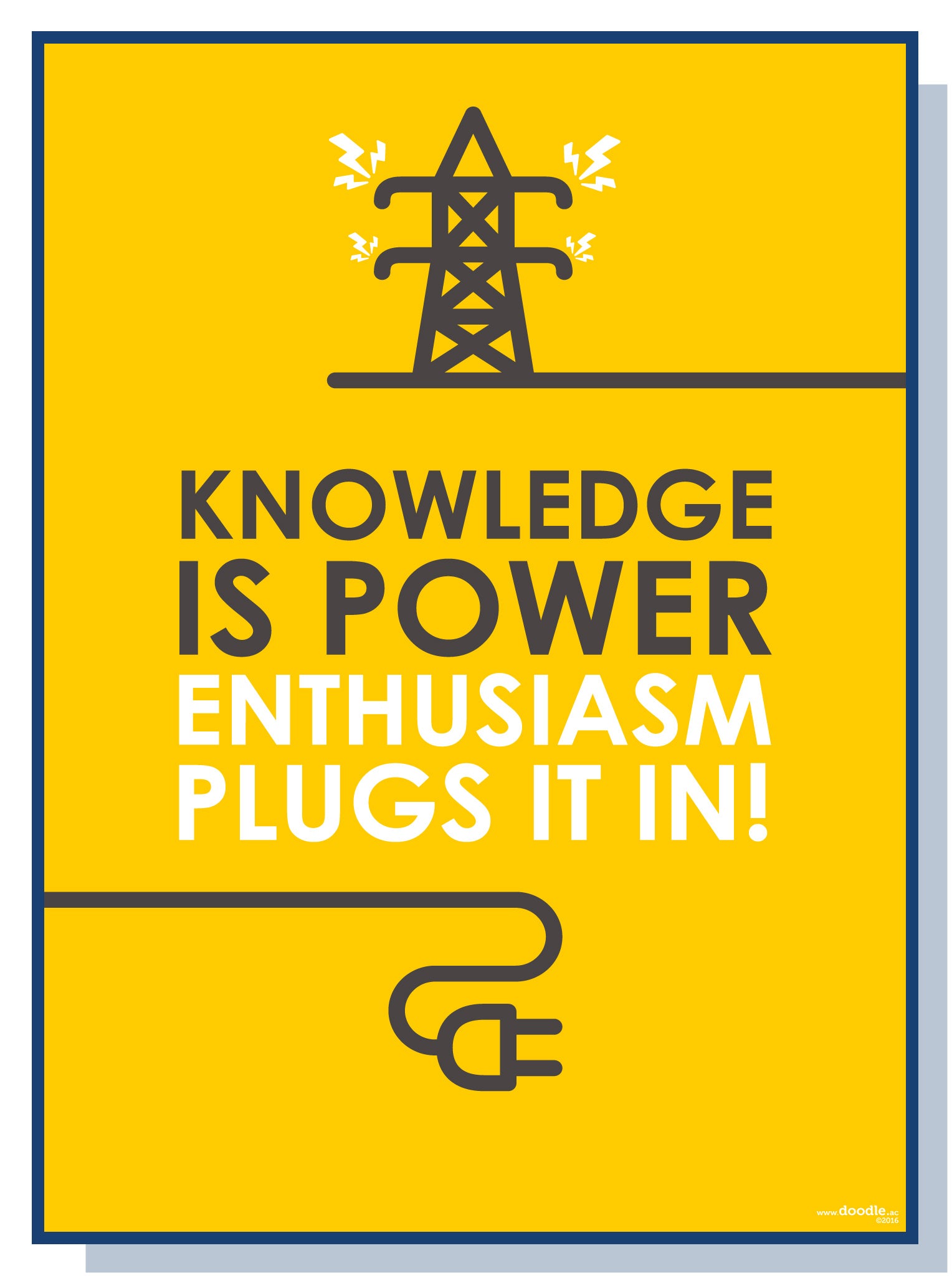 Knowledge Is Power Poster