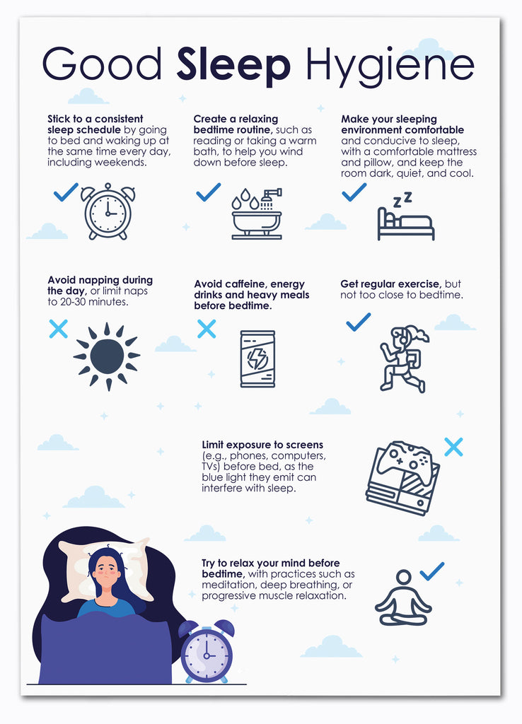 Sleep Hygiene Poster Doodle Education sleep-hygiene-poster-doodle-education