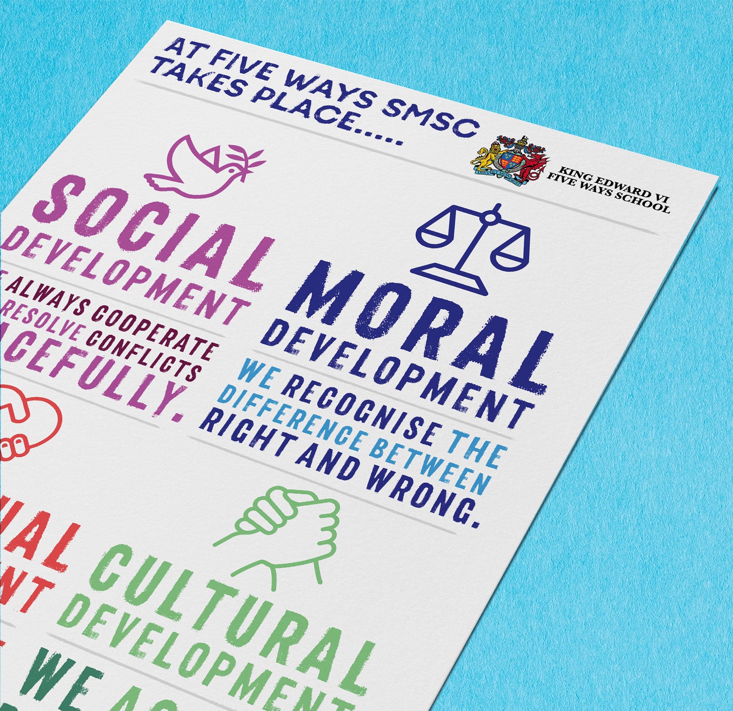 SMSC poster – doodle education