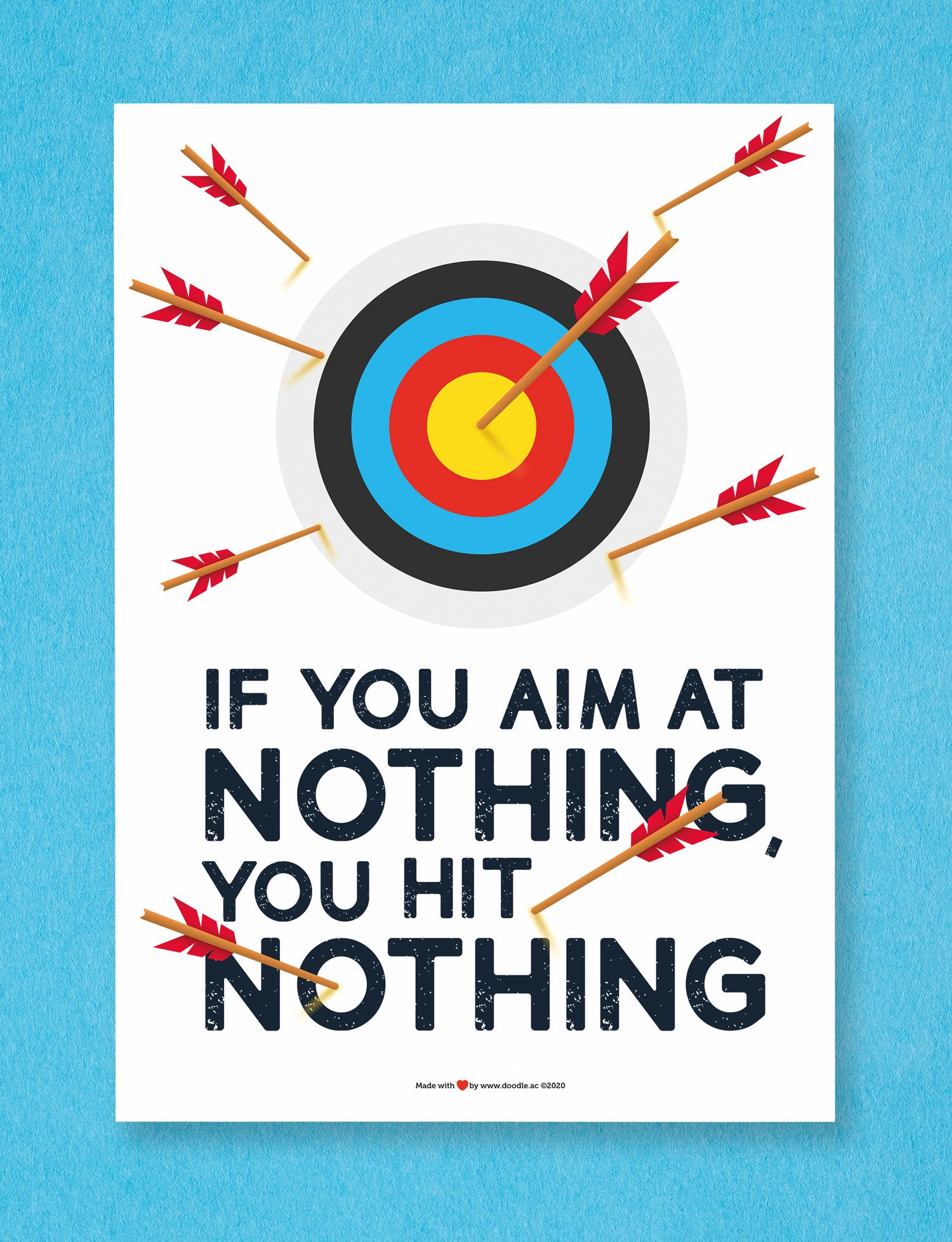 Targets poster – doodle education