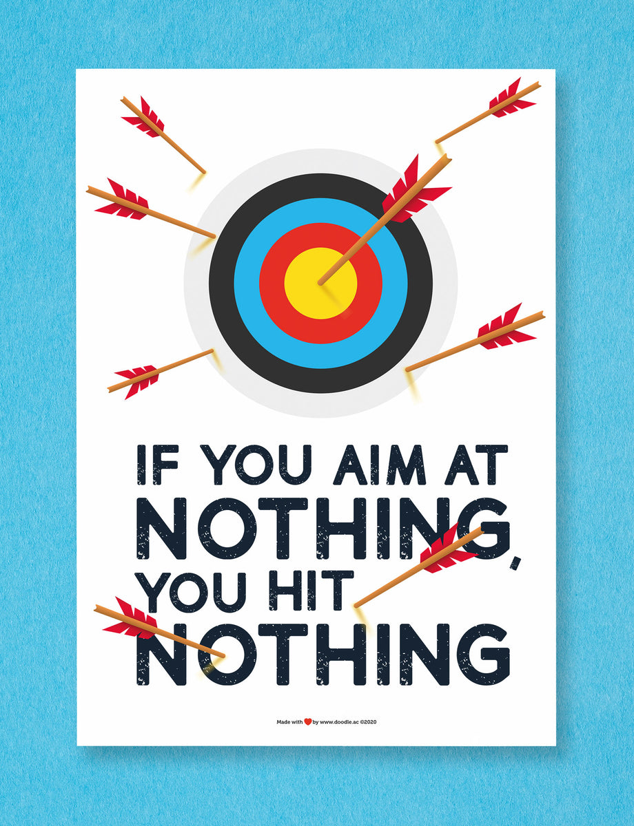 Targets poster – doodle education