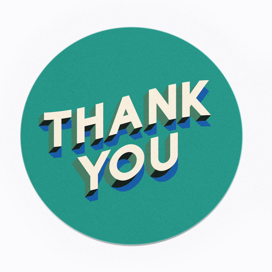 Thank You Stickers – doodle education