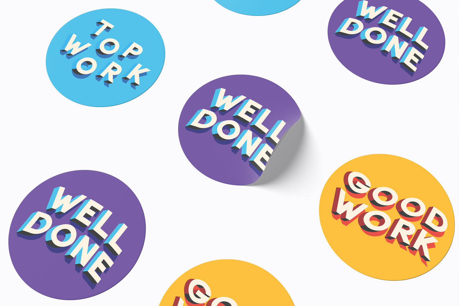 Well Done Stickers Printable